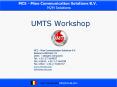 UMTS Workshop PowerPoint PPT Presentation