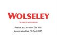 Wolseley Strategic Planning template 200607 V1 PowerPoint PPT Presentation