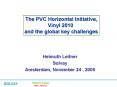 The PVC Horizontal Initiative, Vinyl 2010 and the global key challenges PowerPoint PPT Presentation