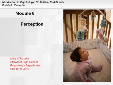 Module 6 presentation | free to view