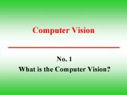 Computer Vision
