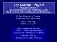 The KM3NeT Project Design Study for a Deep Sea Facility in the Mediterranean for Neutrino Astronomy and Environmental Sciences PowerPoint PPT Presentation