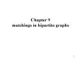 Chapter 9 matchings in bipartite graphs PowerPoint PPT Presentation
