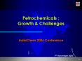 Petrochemicals : Growth PowerPoint PPT Presentation