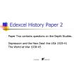 Edexcel History Paper 2 PowerPoint PPT Presentation