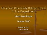 El Camino Community College District Police Department