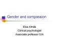 Gender and compassion PowerPoint PPT Presentation