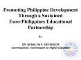 Promoting Philippine Development Through a Sustained PowerPoint PPT Presentation