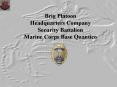 Brig Platoon Headquarters Company Security Battalion Marine Corps Base Quantico PowerPoint PPT Presentation