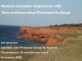 TEN YEAR PERFORMANCE ASSESSMENT OF THE LETHBRIDGE TEST PAVEMENTS DESIGNED TO MITIGATE INSTABILITY RU PowerPoint PPT Presentation
