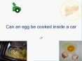 Can an egg be cooked inside a car PowerPoint PPT Presentation