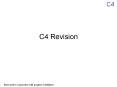 C4%20Revision PowerPoint PPT Presentation