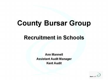 County Bursar Group