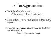 Color Segmentation