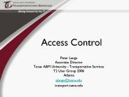 Peter Lange Associate Director Texas A