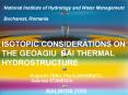 CONSIDERATII IZOTOPICE ASUPRA ZACAMNTULUI HIPOTERMAL GEOAGIU BAI PowerPoint PPT Presentation