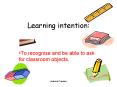 Learning intention: PowerPoint PPT Presentation