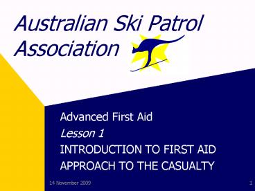 Australian Ski Patrol Association