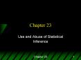 Use and Abuse of Statistical Inference PowerPoint PPT Presentation