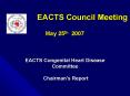 EACTS Council Meeting PowerPoint PPT Presentation
