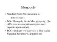 Monopoly PowerPoint PPT Presentation