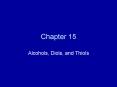 Alcohols, Diols, and Thiols PowerPoint PPT Presentation