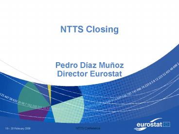 NTTS Closing  Pedro D