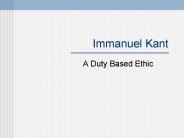 Immanuel Kant