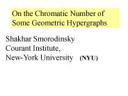 Shakhar Smorodinsky