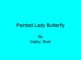 Painted Lady Butterfly PowerPoint PPT Presentation
