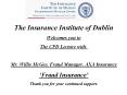 The Insurance Institute of Dublin PowerPoint PPT Presentation