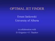OPTIMAL JET FINDER