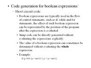 Code%20generation%20for%20boolean%20expressions: