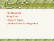 Session5 CSIT 121 Spring 2006