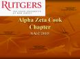 Alpha Zeta Cook Chapter PowerPoint PPT Presentation