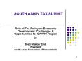 SOUTH ASIAN TAX SUMMIT PowerPoint PPT Presentation