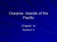 Oceania Islands of the Pacific PowerPoint PPT Presentation