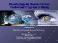 Developing an Online CareerTechnical Program of Study PowerPoint PPT Presentation