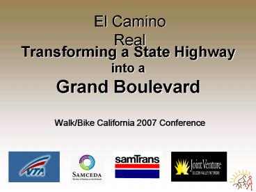 Transforming a State Highway into a Grand Boulevard