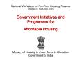 Government Initiatives and Programme for PowerPoint PPT Presentation