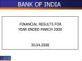 BANK OF INDIA PowerPoint PPT Presentation