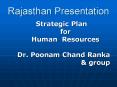 Rajasthan Presentation PowerPoint PPT Presentation