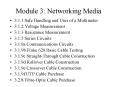 Module 3: Networking Media PowerPoint PPT Presentation