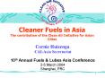 Cleaner Fuels in Asia The contribution of the Clean Air Initiative for Asian Cities PowerPoint PPT Presentation