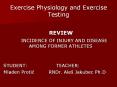 Exercise Physiology and Exercise Testing PowerPoint PPT Presentation