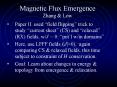 Magnetic Flux Emergence Zhang PowerPoint PPT Presentation