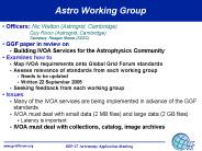 Astro Working Group