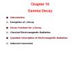 Gamma Decay PowerPoint PPT Presentation
