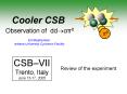 Cooler CSB PowerPoint PPT Presentation