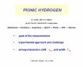 PIONIC HYDROGEN PowerPoint PPT Presentation